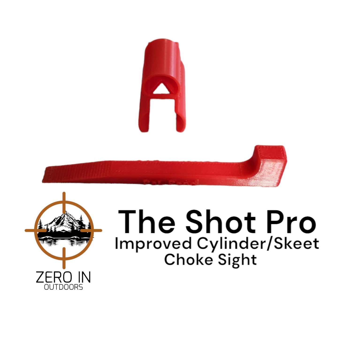 The Shot Pro Improved Cylinder/Skeet Choke Sight - Vented Rib Model